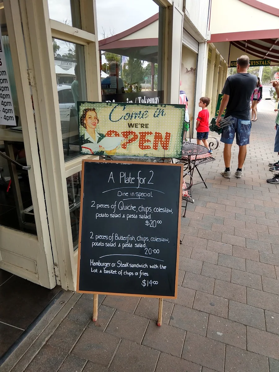 Menu, Cafe Moonta - Takeaway & Dine in