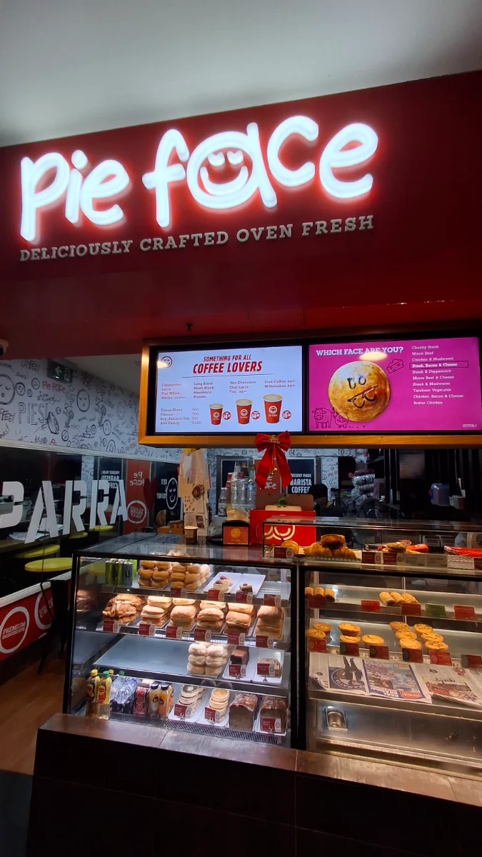Menu, Pie Face