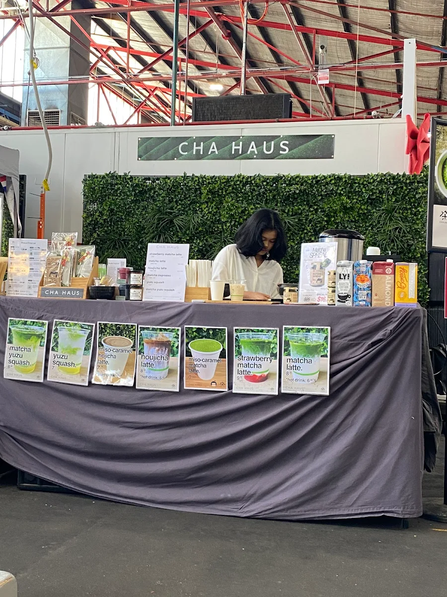 Menu, Cha Haus Prahran market