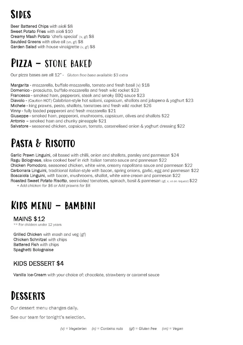 Menu photo 1