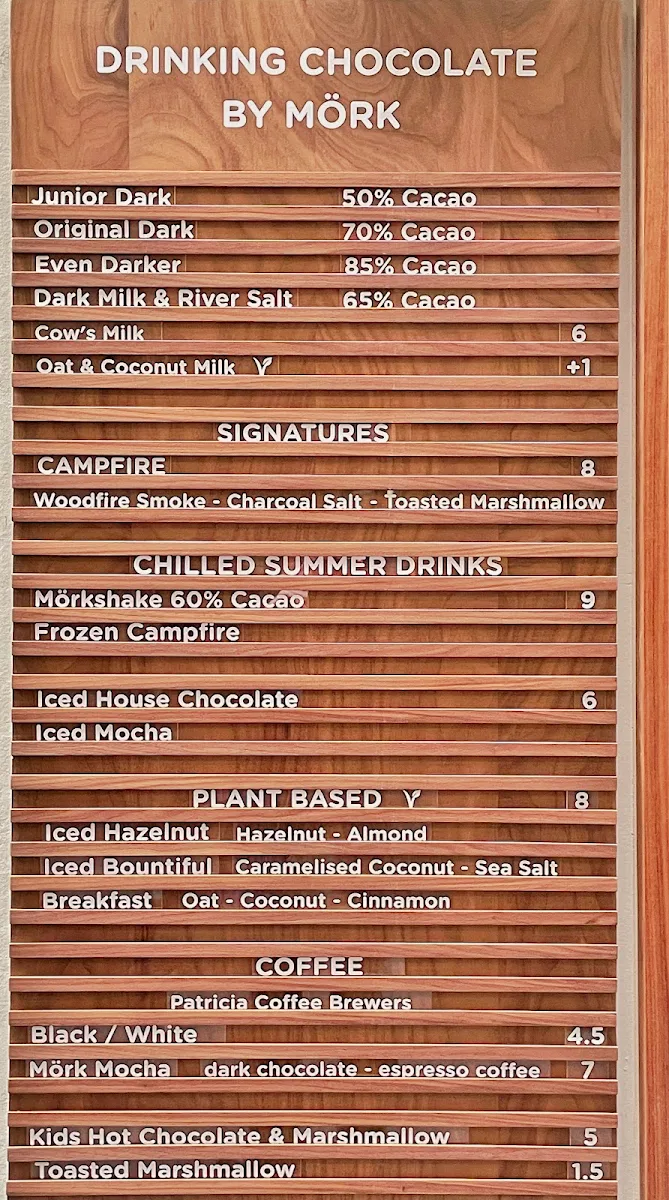 Menu, Mörk Chocolate