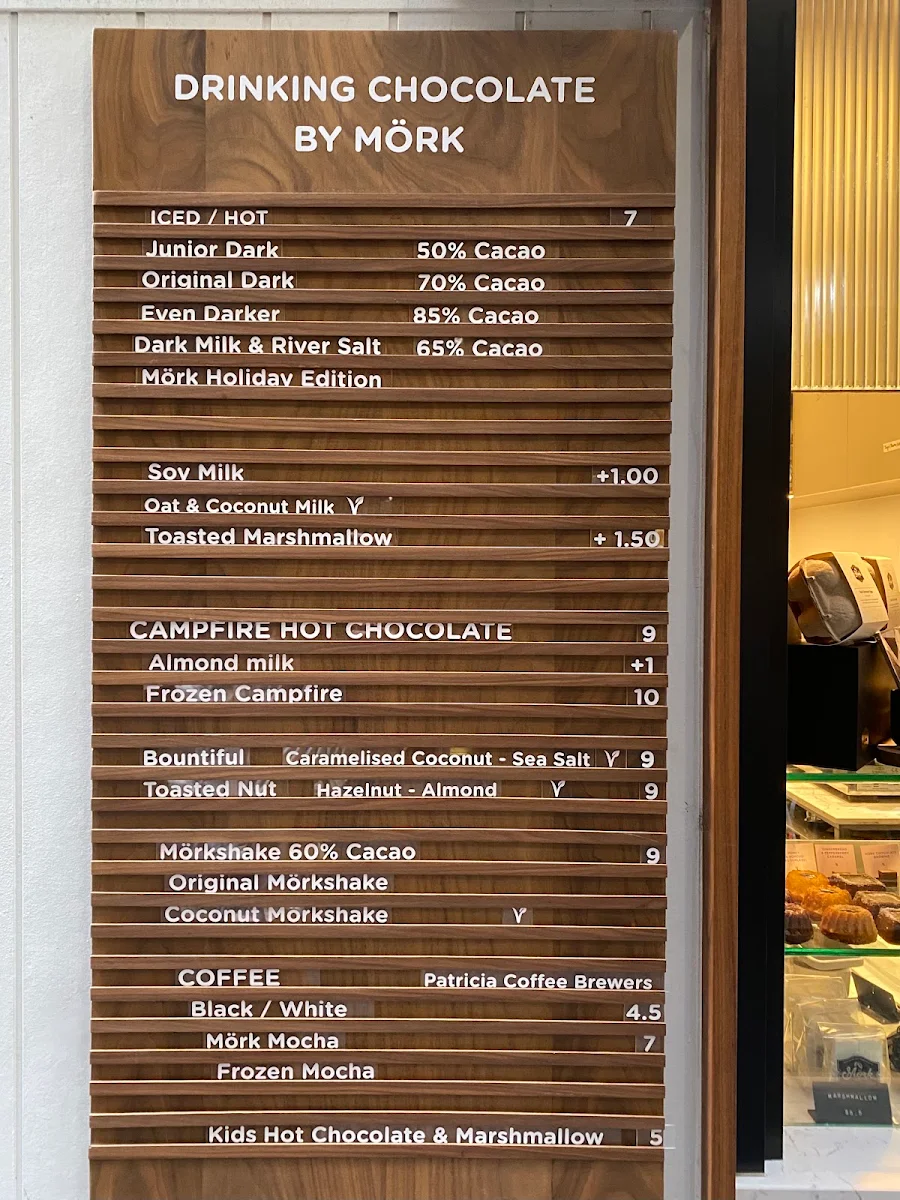 Menu, Mörk Chocolate