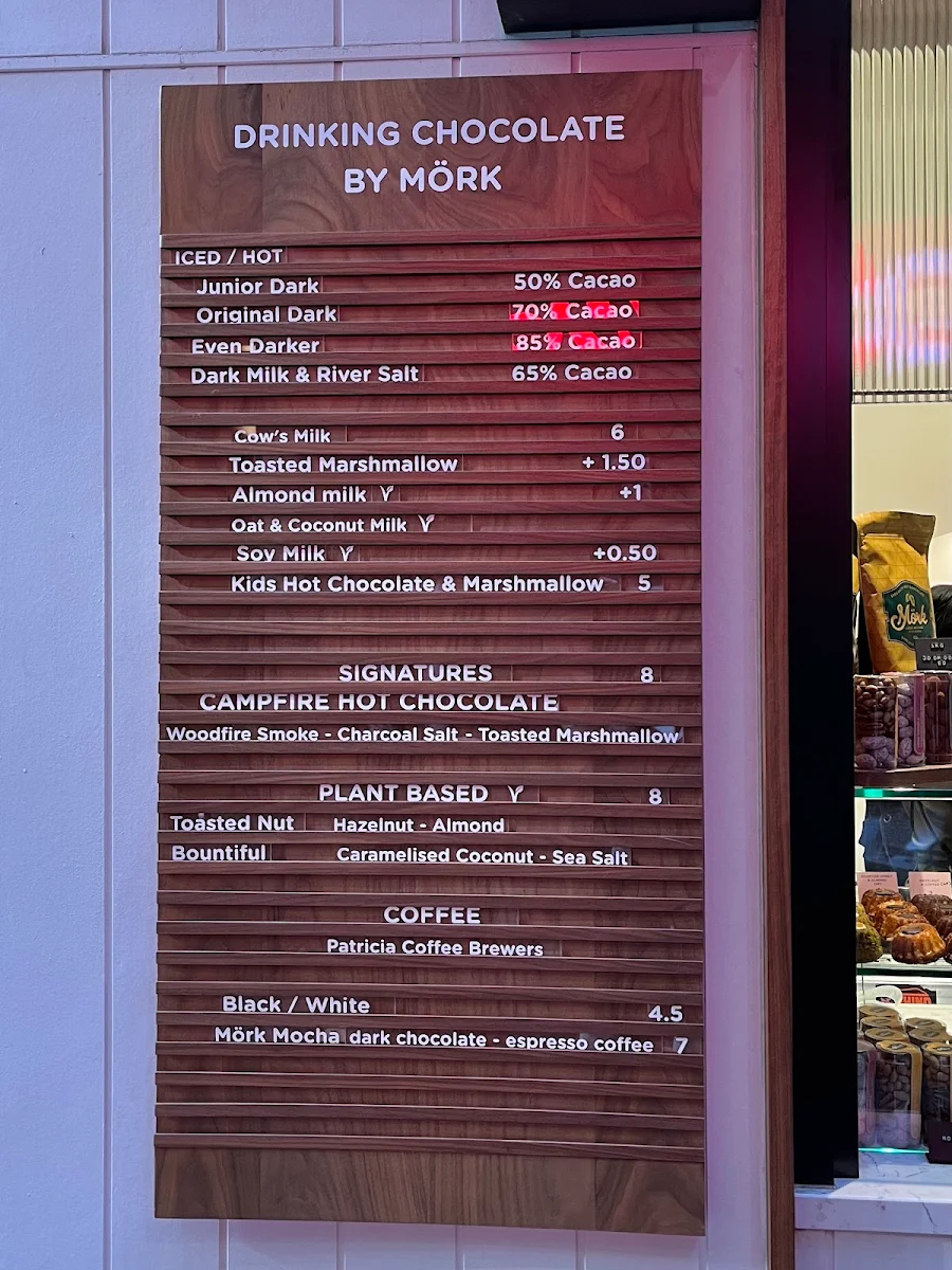 Menu, Mörk Chocolate