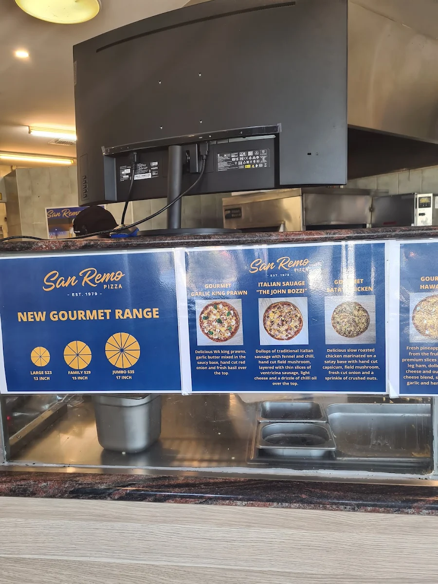 San Remo Pizza cover