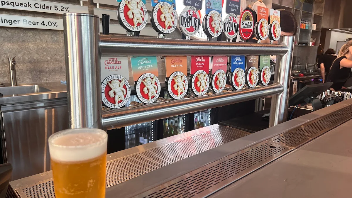 Menu, Little Creatures Elizabeth Quay