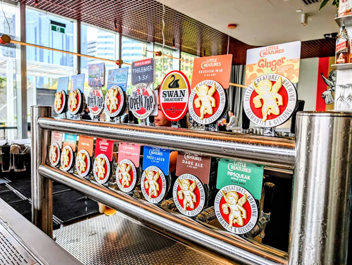 Menu, Little Creatures Elizabeth Quay