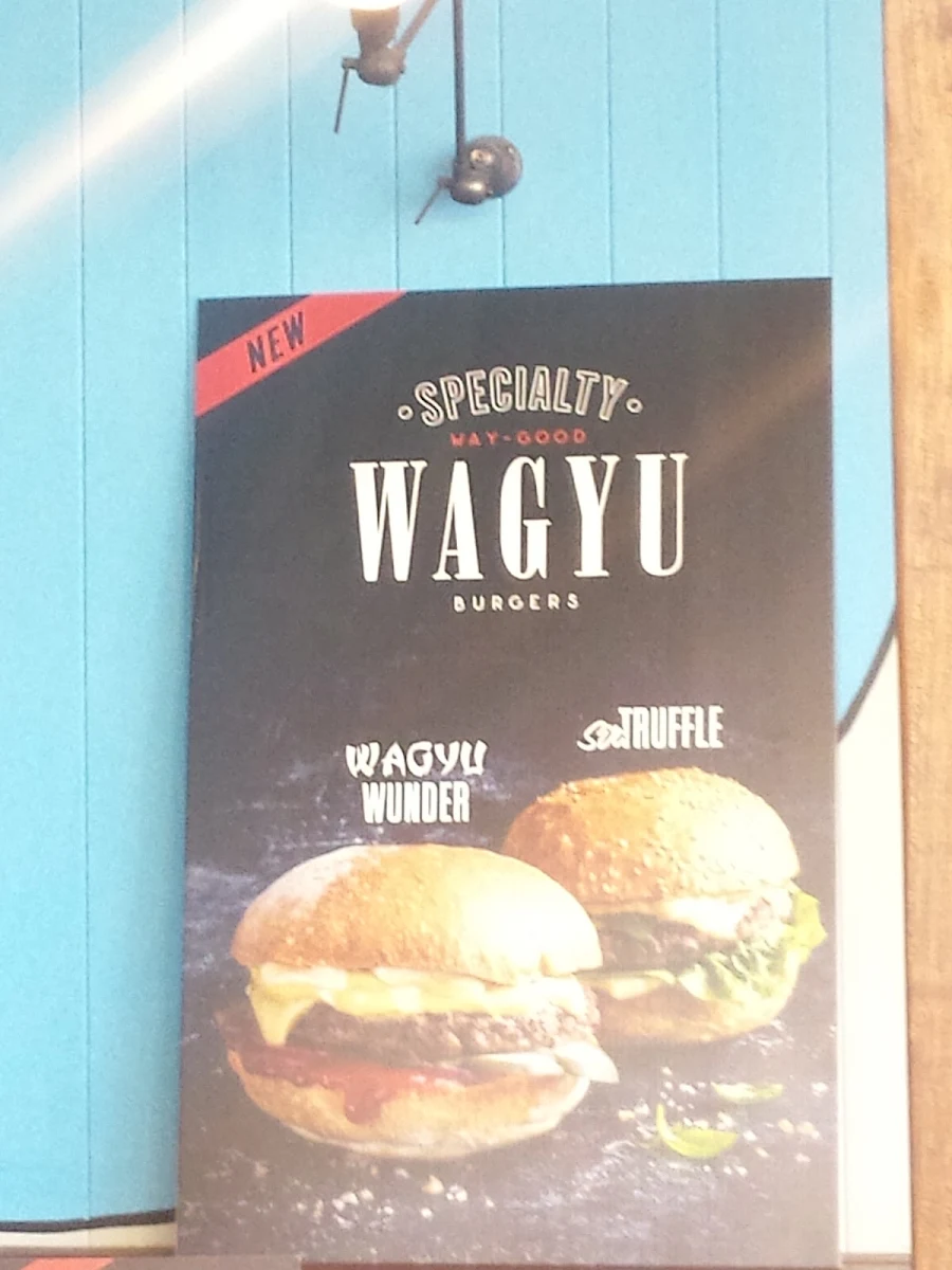 Menu, Grill'd Leederville
