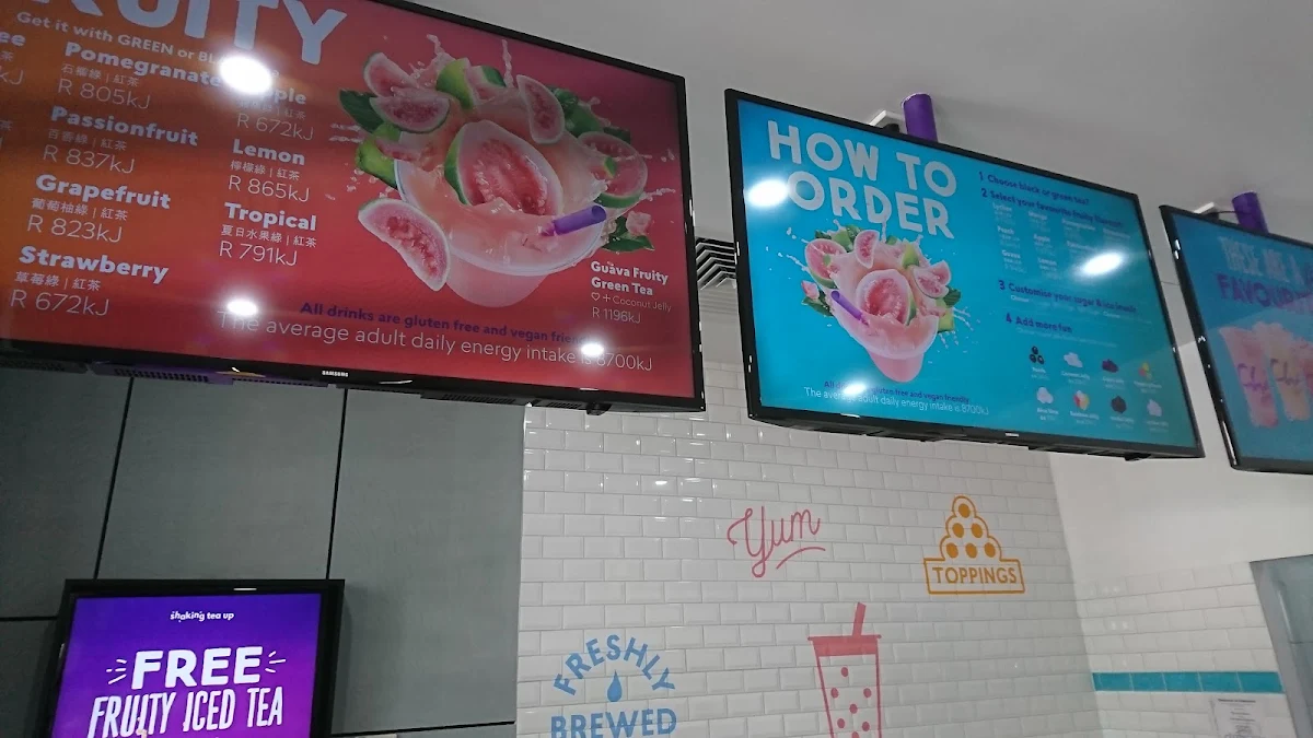 Menu, Chatime Gungahlin