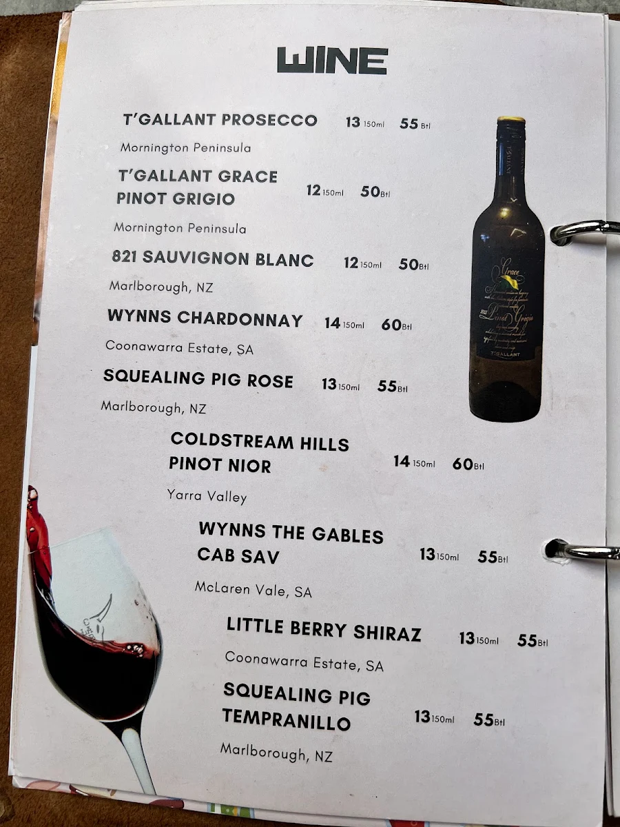 Menu, La Cabra Mexican - Hawthorn