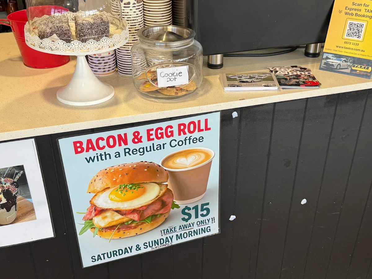 Menu, Lovedale Cafe