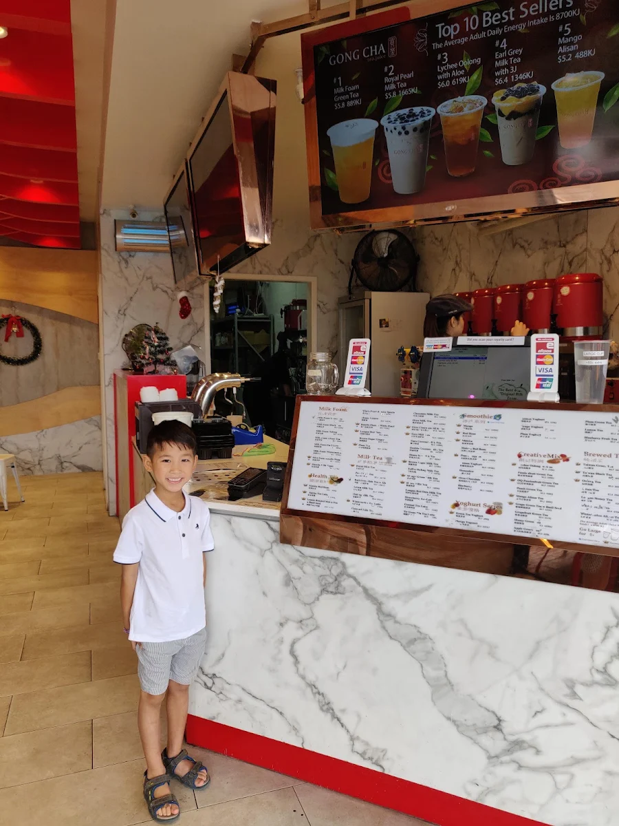 Menu, Gong Cha Canley Vale