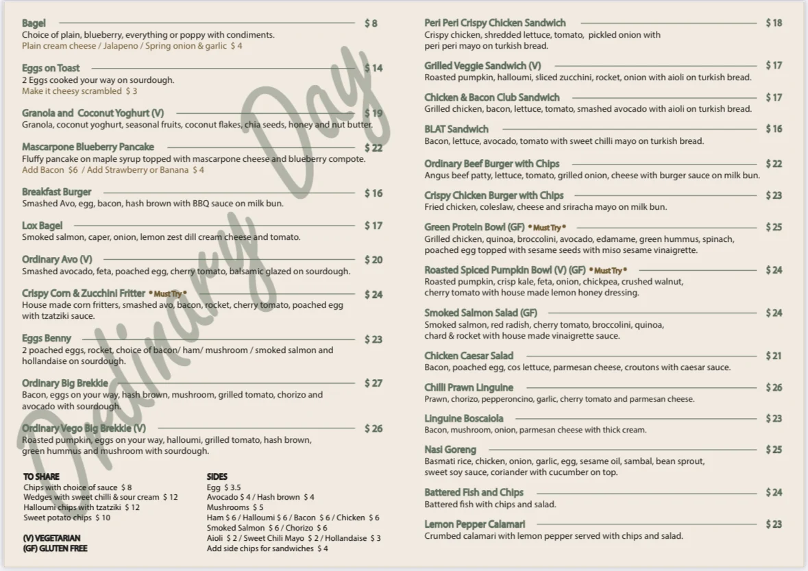 Menu photo 1
