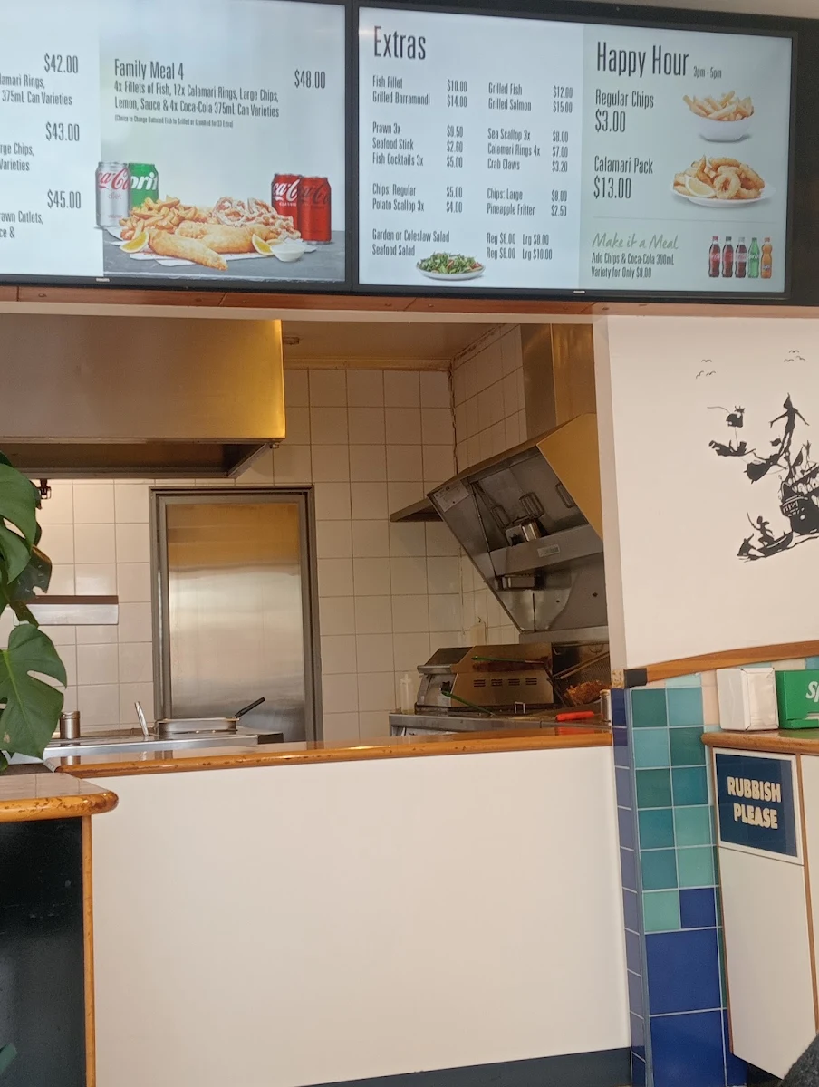 Menu, Chullora oceanfoods