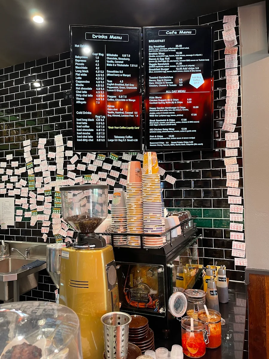 Menu, Happy Gardens Anula Coffee Bar
