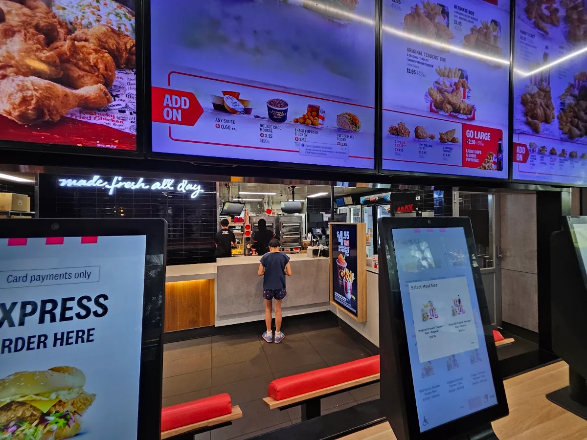 Menu, KFC Point Cook