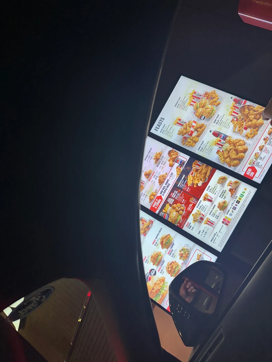 Menu, KFC Point Cook