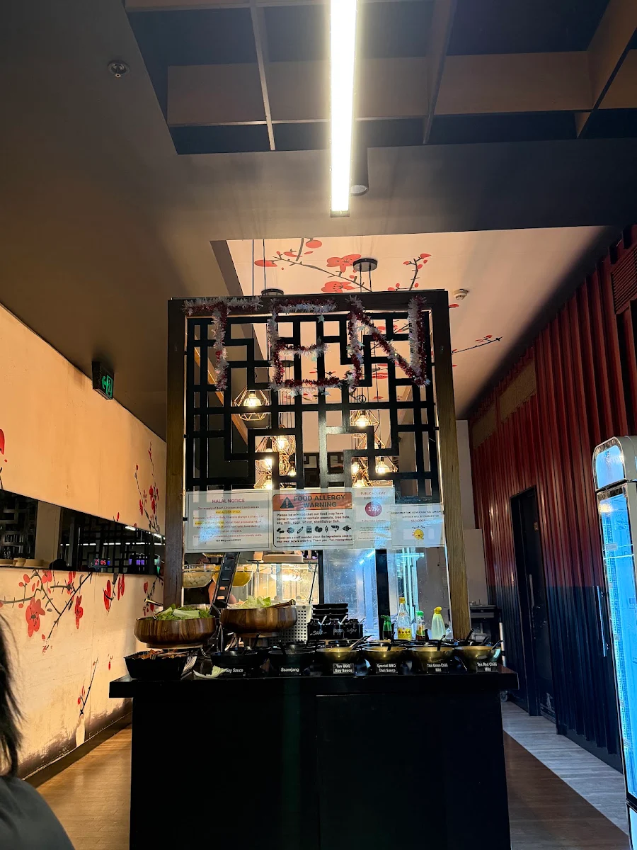 Menu, TEN BBQ & HOTPOT