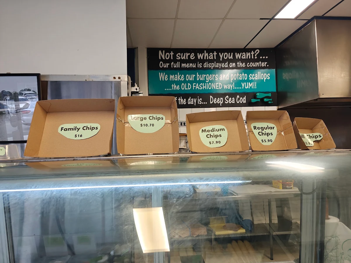 Menu, Lucky's Seafood