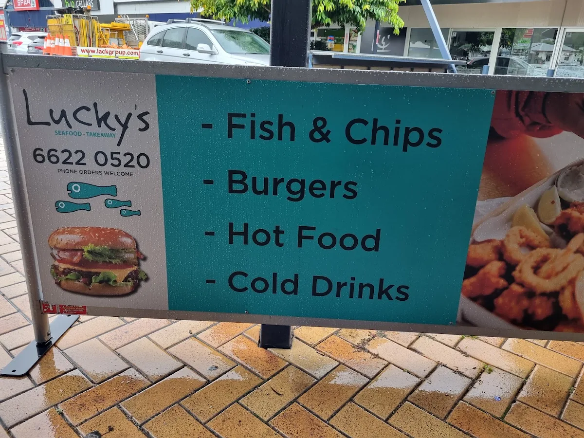 Menu, Lucky's Seafood