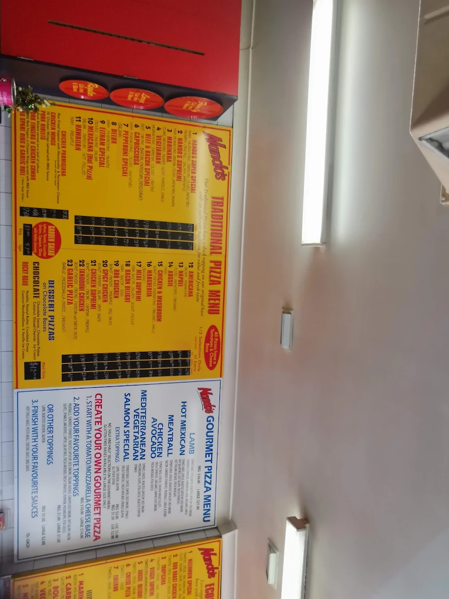 Menu, Nongkhai Thai Eltham