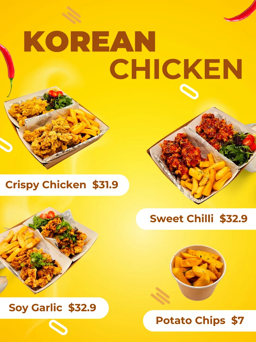 Menu, Sushi Paradise