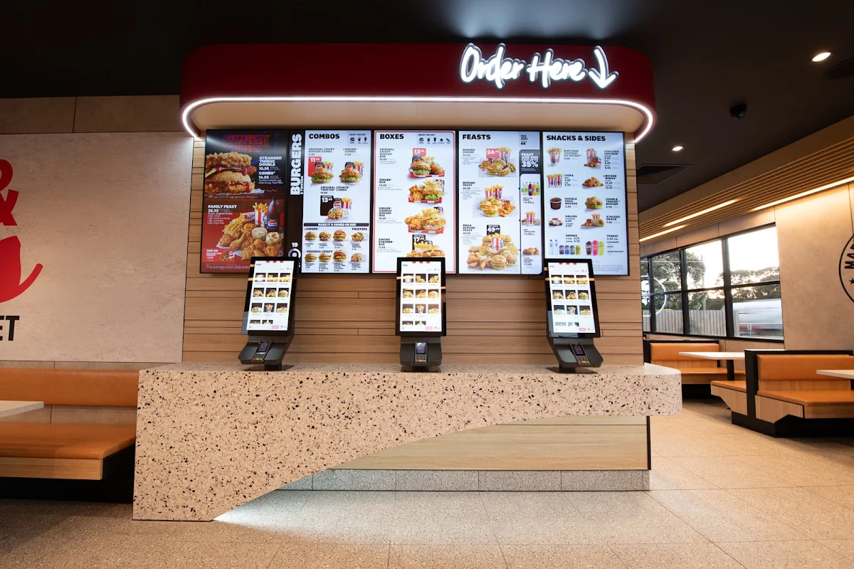 Menu, KFC Monash