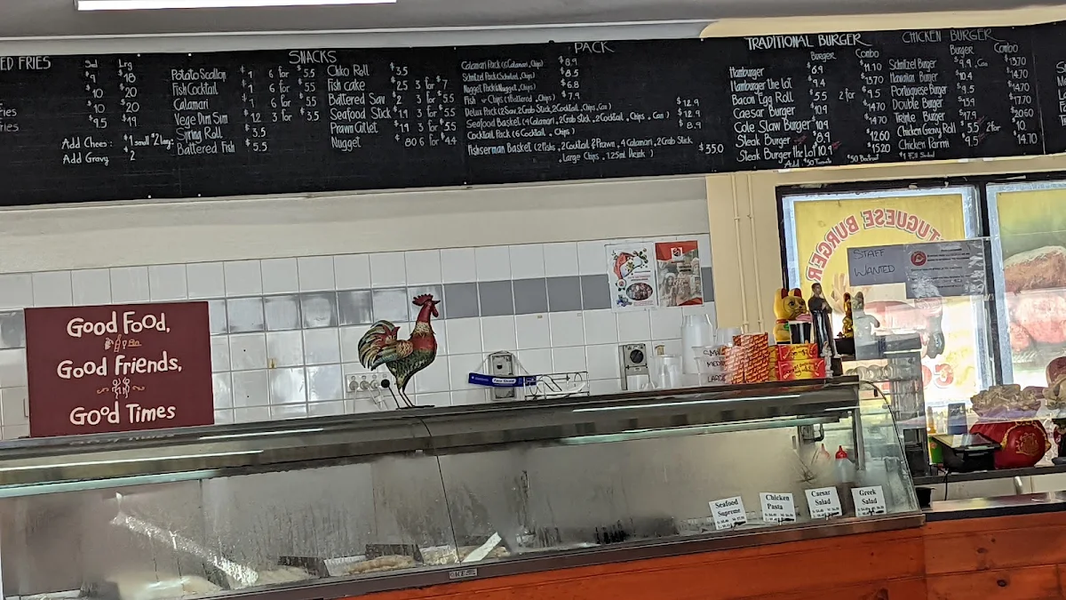 Menu, Go Gallo Chickens