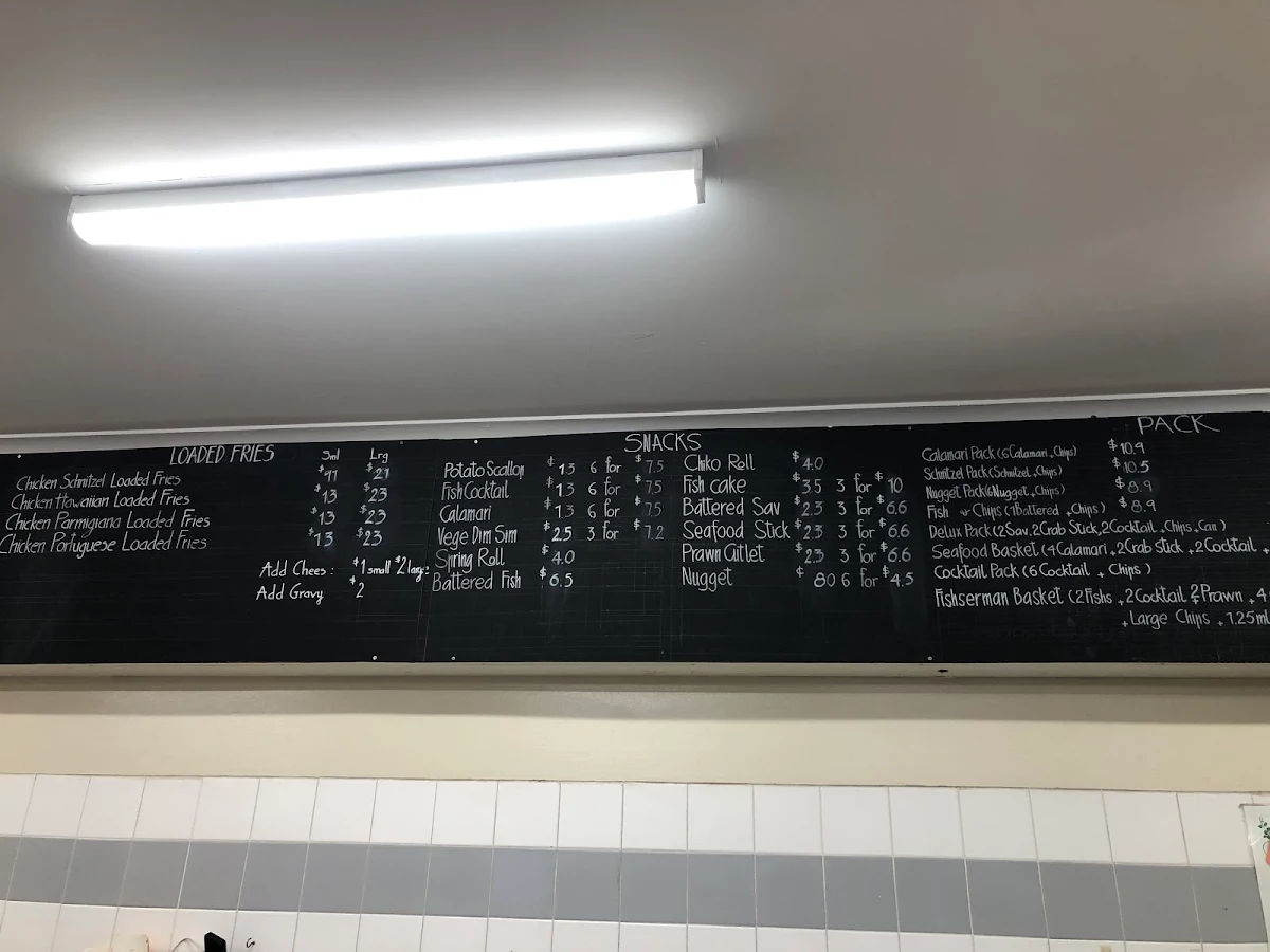 Menu, Go Gallo Chickens