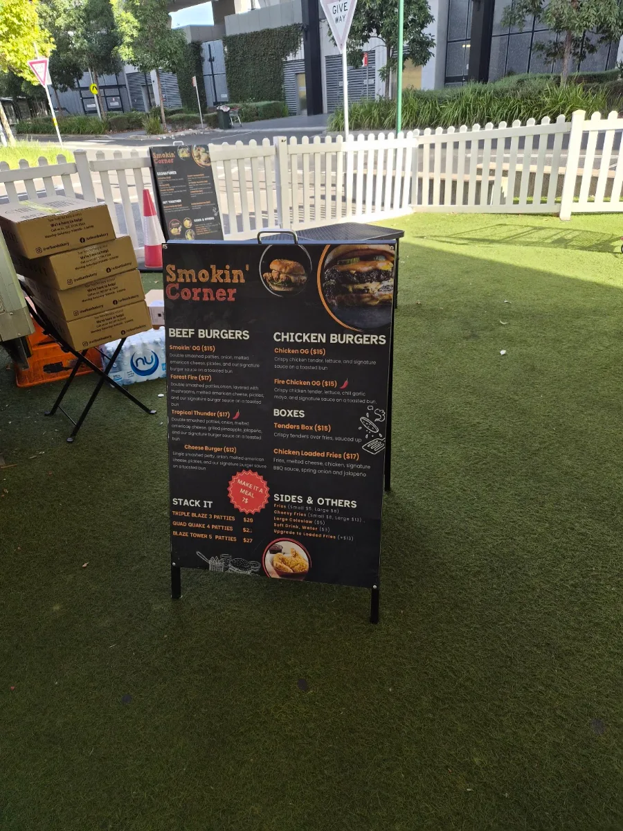 Menu, Smokin’ Corner - BBQ and Grill