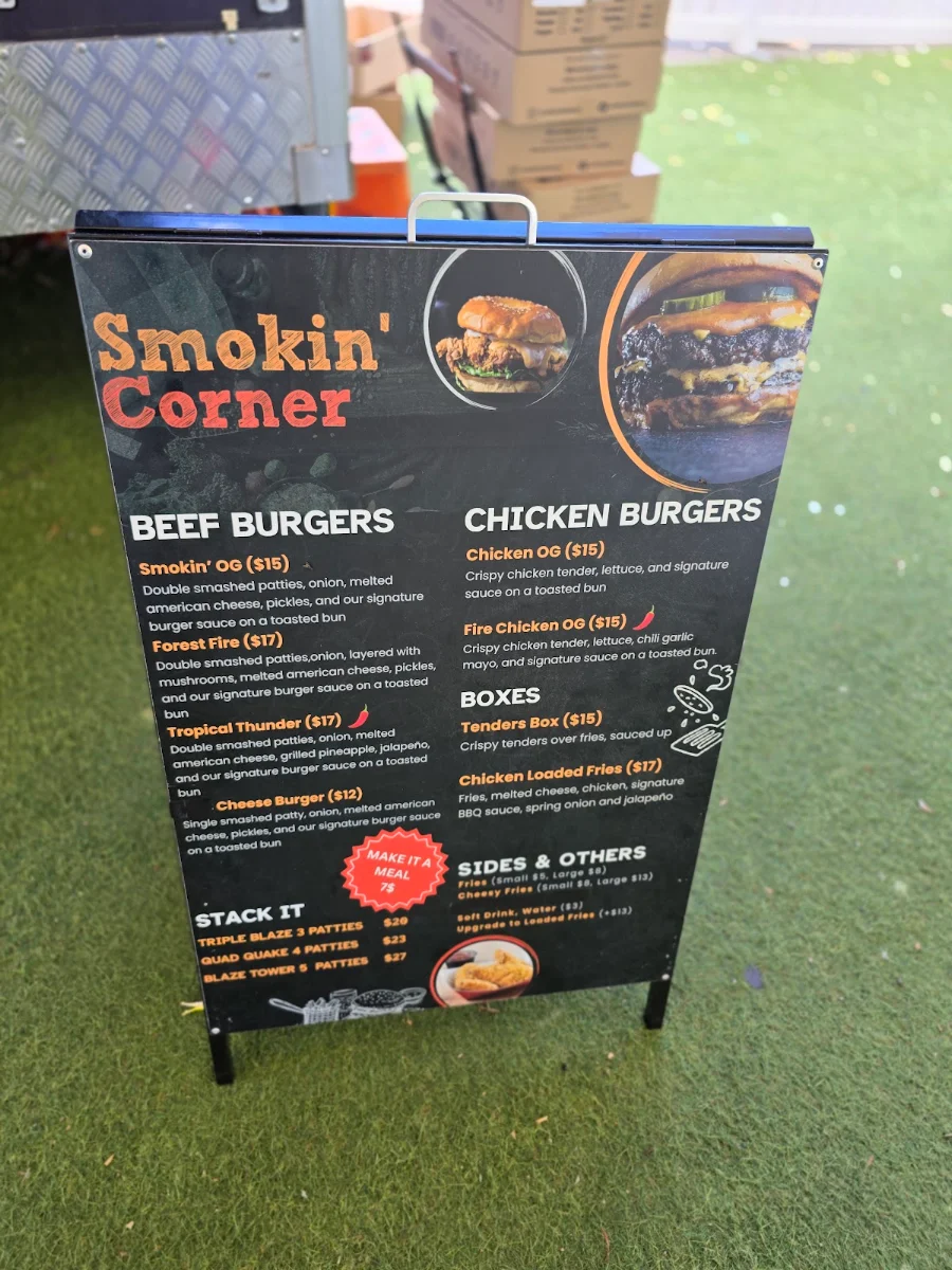 Menu, Smokin’ Corner - BBQ and Grill
