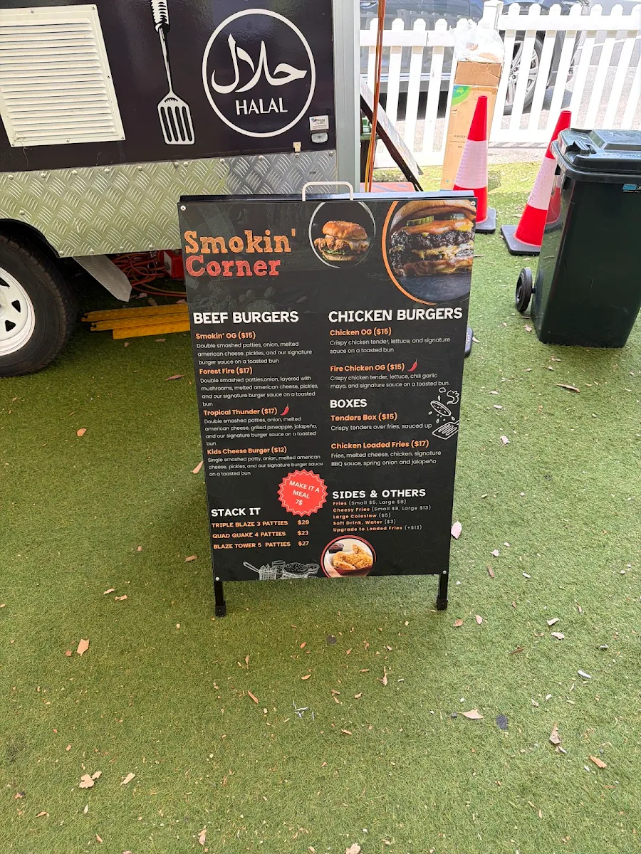 Menu, Smokin’ Corner - BBQ and Grill