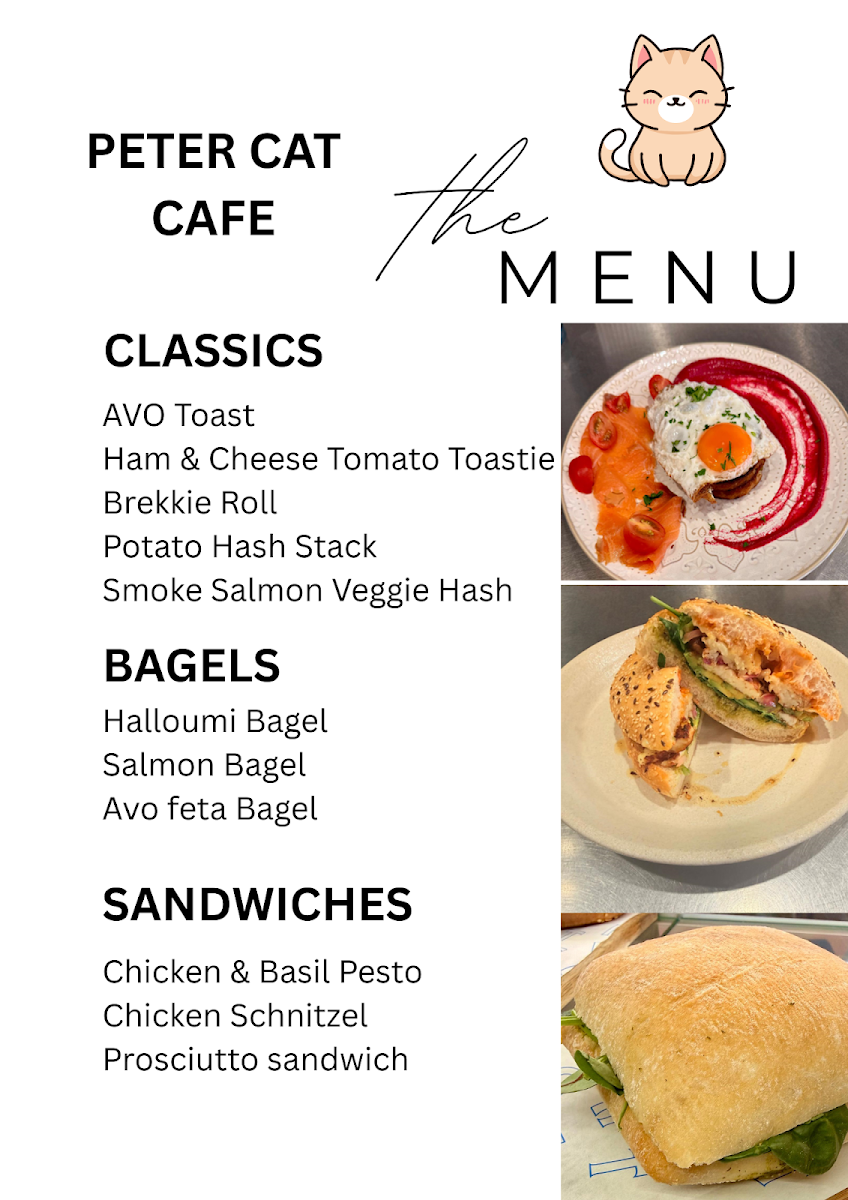 Menu, Peter Cat