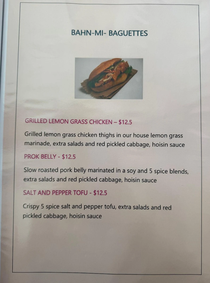 Menu, Peter Cat