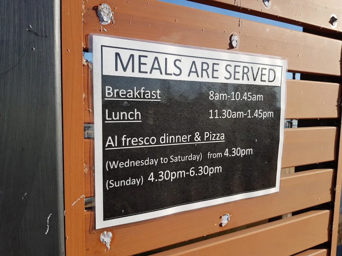 Menu, PumpHouse Kununurra