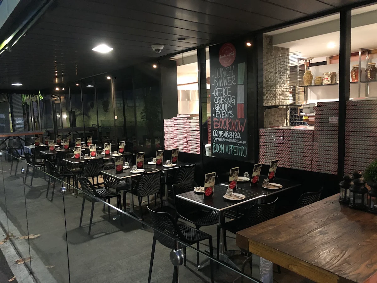 Vibe, Made In Italy Pyrmont Pizza & Pasta