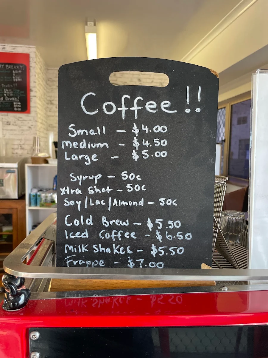 Menu, Hillbilly Snackbar