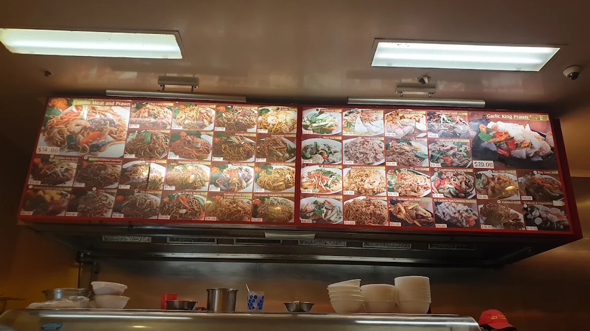 Menu, Jow Noodles
