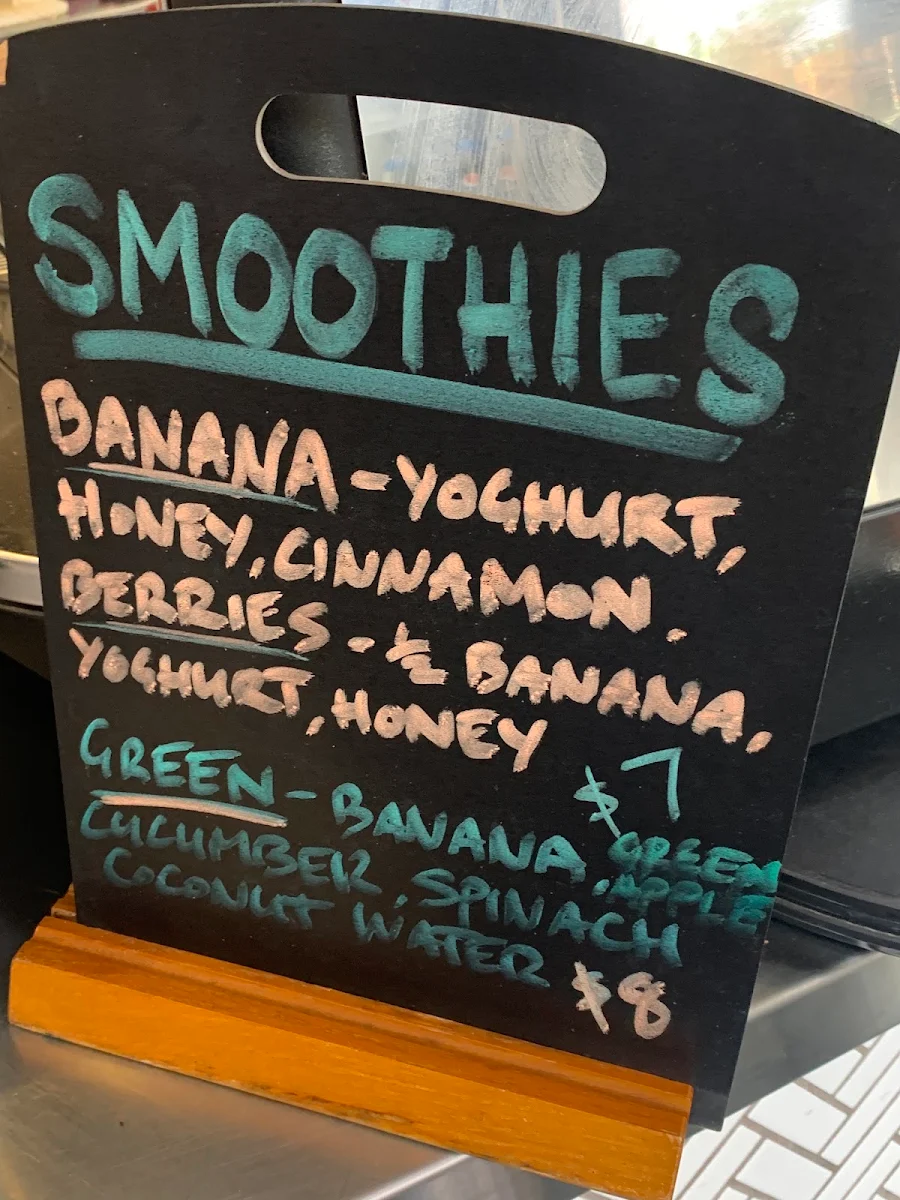 Menu, La Cantina Mascot