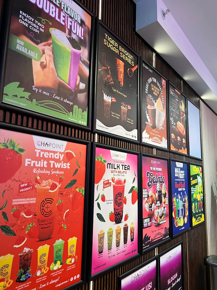 Menu, CHA POINT MIRANDA