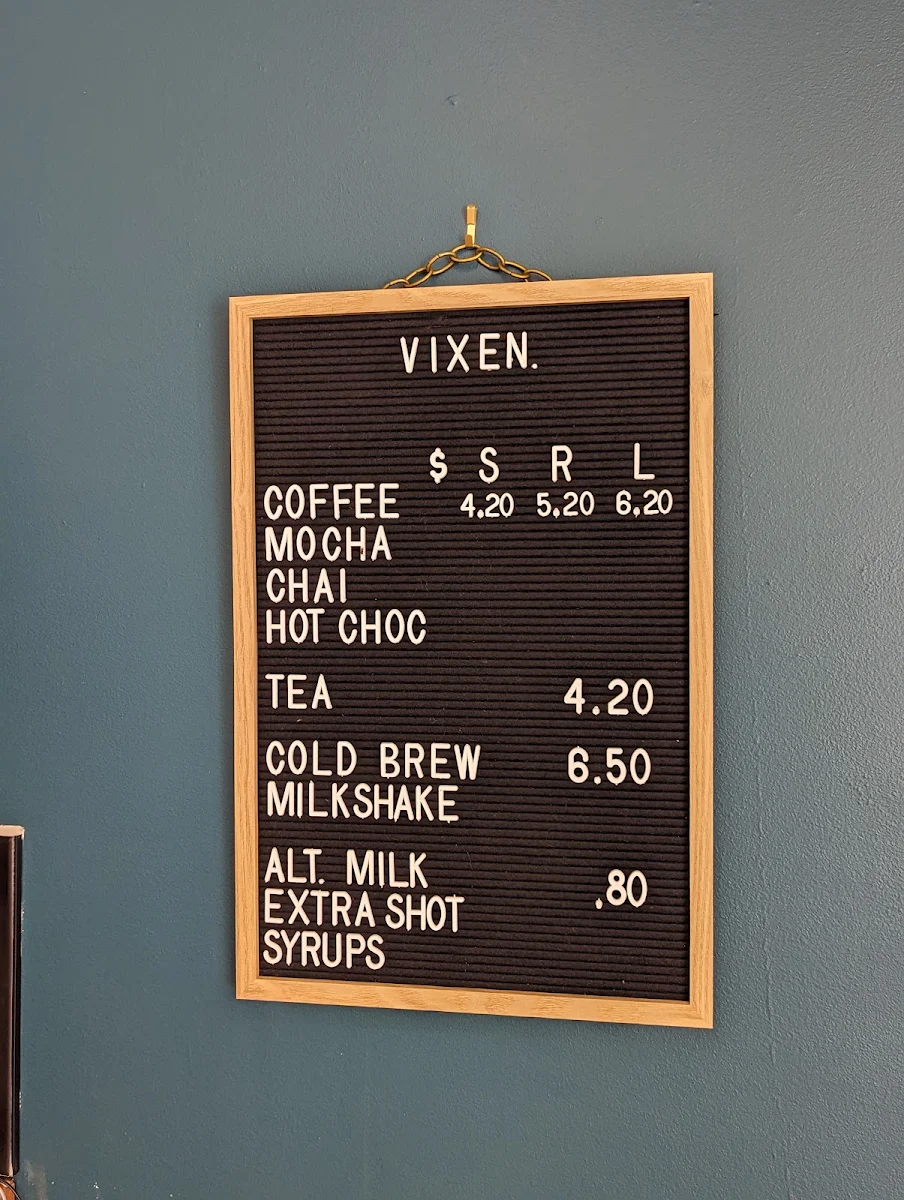 Menu, Vixen Lorn