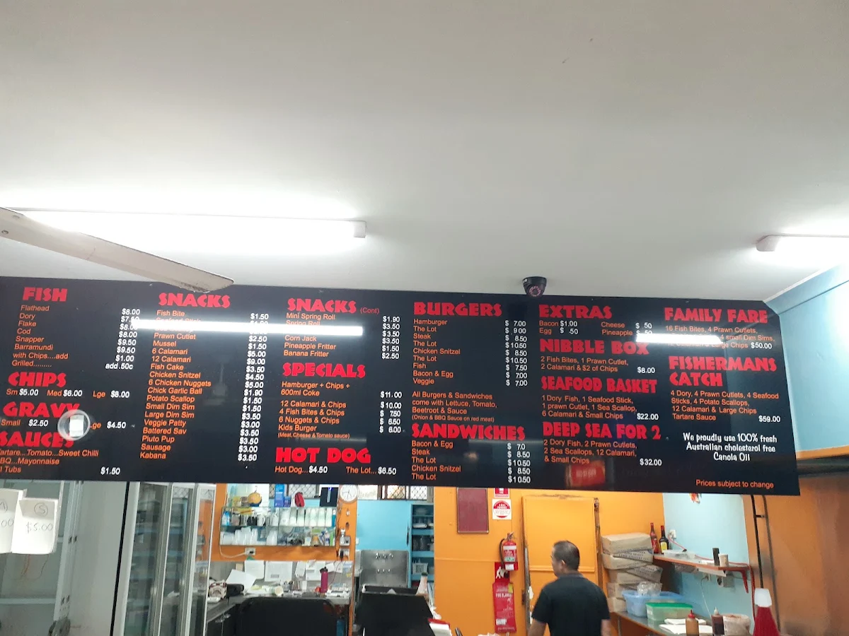 Menu, Fish at the Fair