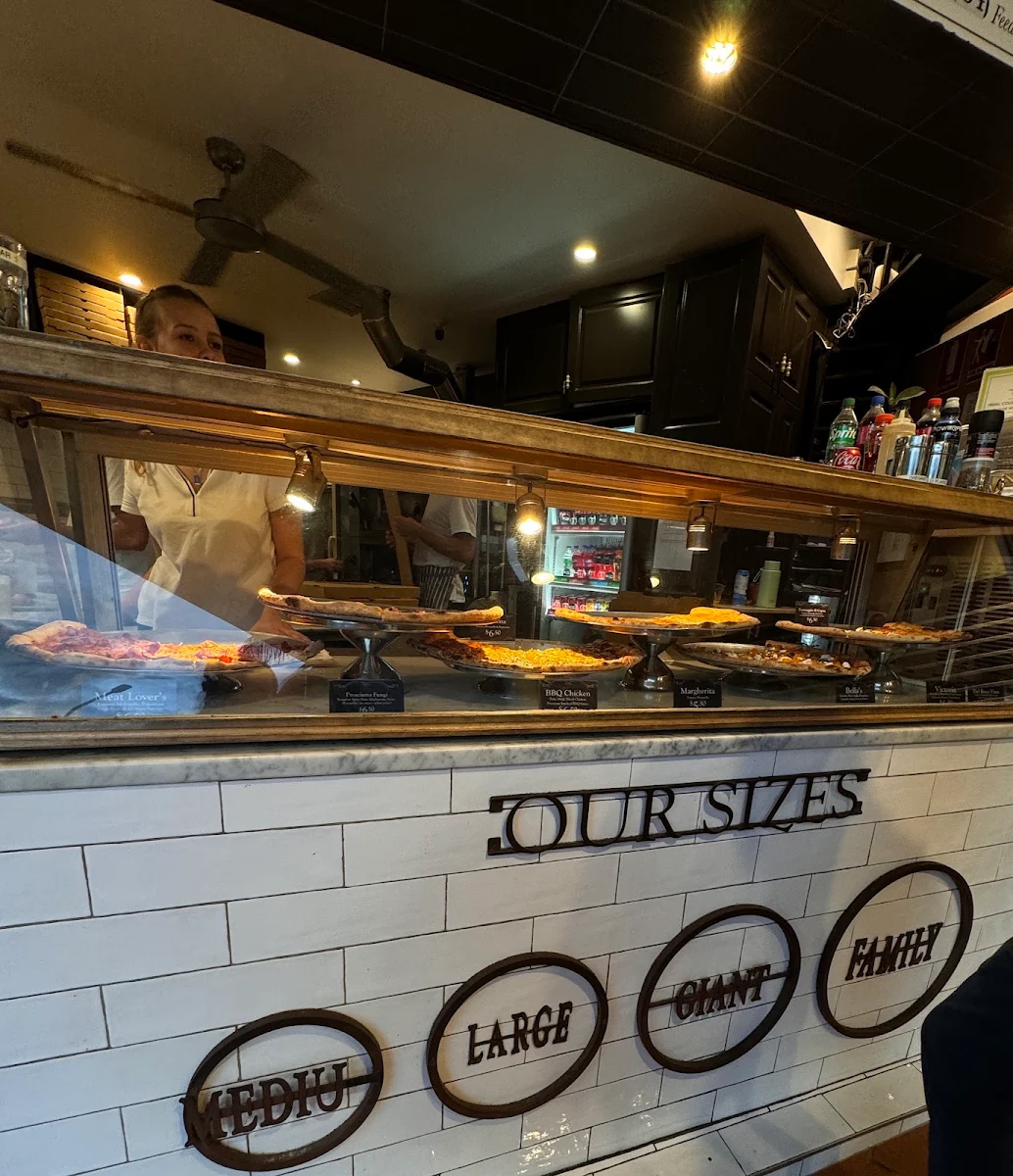 Menu, Slice Pizzeria Byron Bay