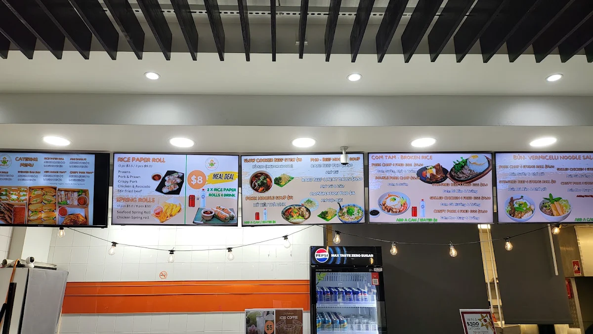 Menu, Pho 84 - Vietnamese Eatery