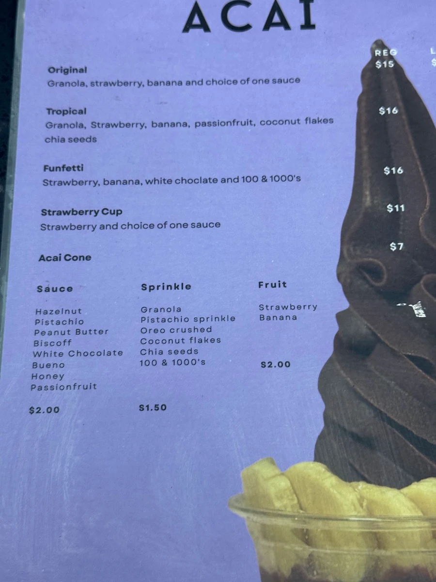 Menu, Kebabs on High Ballarat Central