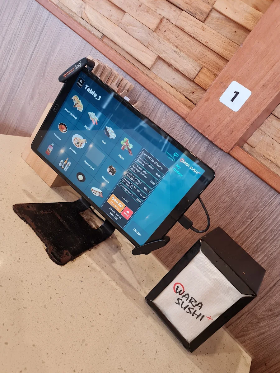 Menu, Wara Sushi
