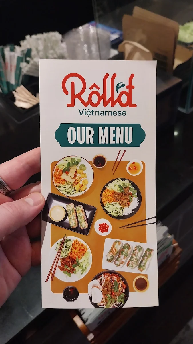 Menu, Roll'd Belconnen