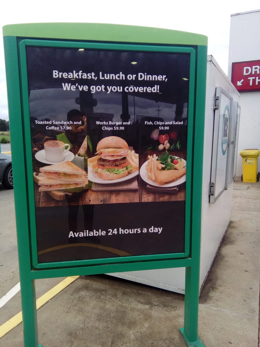 Menu, Roadhaven Cafe Rockbank