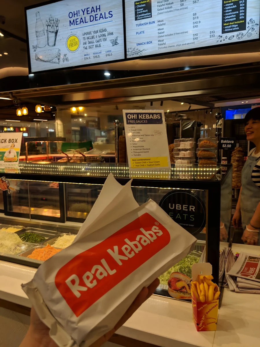 Menu, Oh! Kebabs