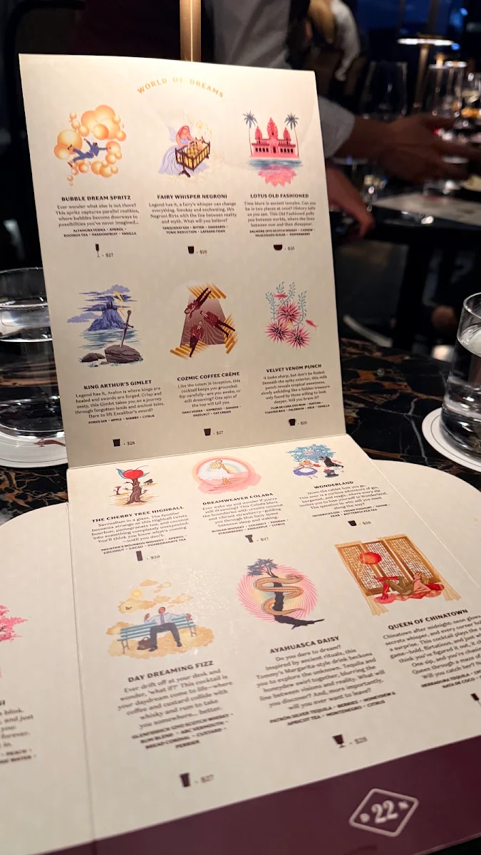 Menu, Dean & Nancy on 22