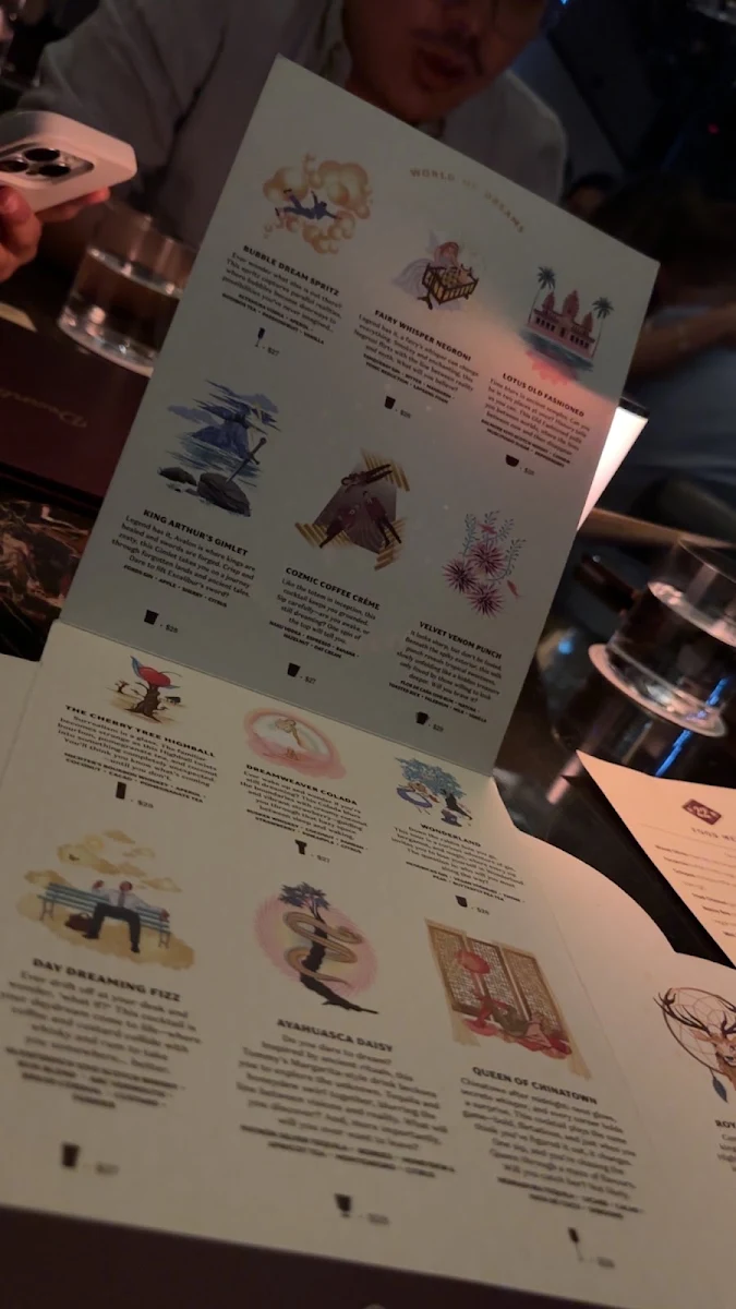 Menu, Dean & Nancy on 22